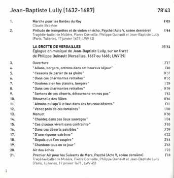 CD Jean-Baptiste Lully: George Dandin / La Grotte De Versailles