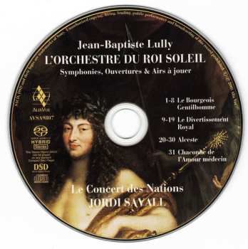 SACD Jordi Savall: L’Orchestre Du Roi Soleil (Symphonies, Ouvertures & Airs À Jouer)