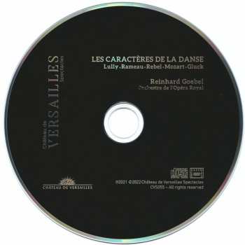 CD Wolfgang Amadeus Mozart: Les Caractères De La Danse (Du Bourgeois Gentilhomme À Orphée)