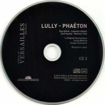 2CD/DVD Jean-Baptiste Lully: Phaéton