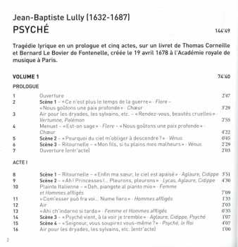 2CD Christophe Rousset: Psyché