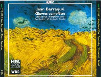 3CD Jean Barraqué: Oeuvres Completes