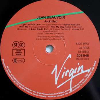 LP Jean Beauvoir: Jacknifed