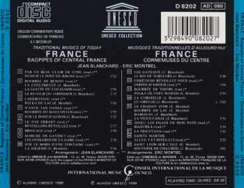CD Eric Montbel: France: Bagpipes Of Central France / Cornemuses Du Centre