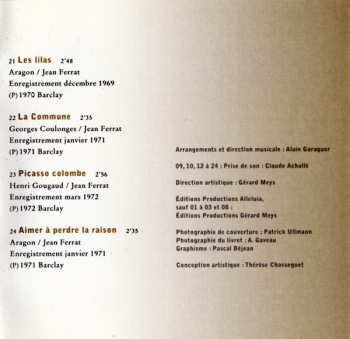 CD Jean Ferrat: Ma France