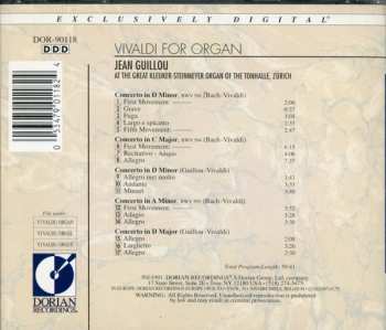 CD Antonio Vivaldi: Vivaldi For Organ