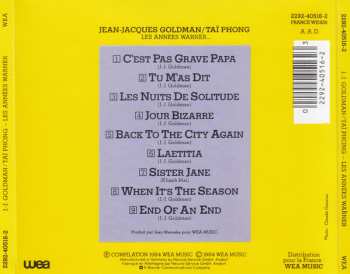 CD Jean-Jacques Goldman: Les Années Warner