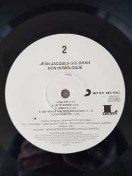 2LP Jean-Jacques Goldman: Non Homologué