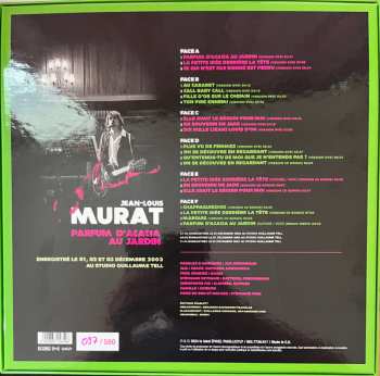 3LP/Doos Jean-Louis Murat: Parfum D'Acacia Au Jardin LTD | NUM