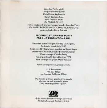 CD Jean-Luc Ponty: Civilized Evil