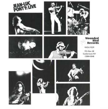 CD Jean-Luc Ponty: Live