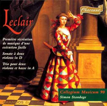 Album Simon Standage: Leclair