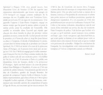 CD Jean Marie Leclair: Sonates À Violon Seul Avec la Basse Continue: Extraites Du Quatrième Livre