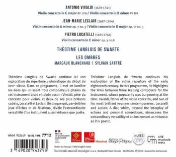 CD Antonio Vivaldi: Violin Concertos