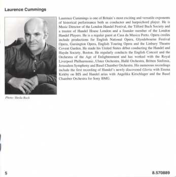 CD Laurence Cummings: Violin Sonatas • Book 1: Nos. 5-8