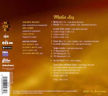 CD David Liebman: Media Luz
