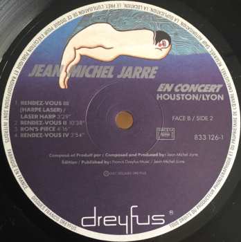 LP Jean-Michel Jarre: En Concert Houston / Lyon