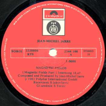 LP Jean-Michel Jarre: Magnetic Fields