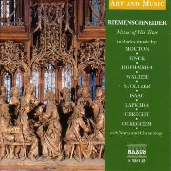 Album Jean Mouton: Tilman Riemenschneider - Music Of His Time