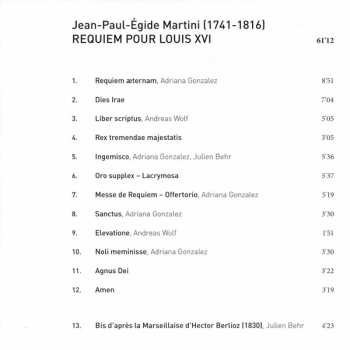 CD Hervé Niquet: Requiem Pour Louis XVI