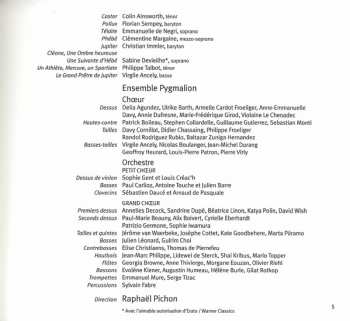2CD/Doos Raphaël Pichon: Castor & Pollux (1754)