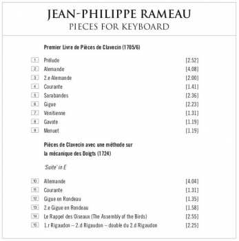 CD Jean-Philippe Rameau: Pieces For Keyboard