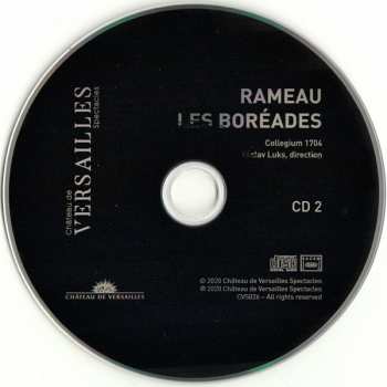 3CD Jean-Philippe Rameau: Les Boréades
