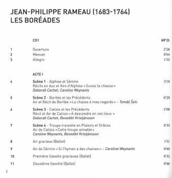 3CD Jean-Philippe Rameau: Les Boréades
