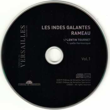 2CD Jean-Philippe Rameau: Les Indes Galantes