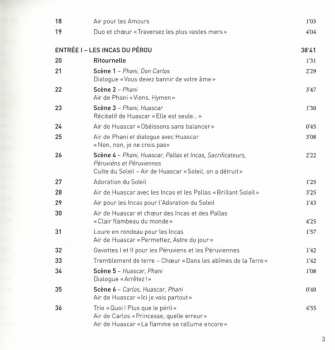 2CD Jean-Philippe Rameau: Les Indes Galantes