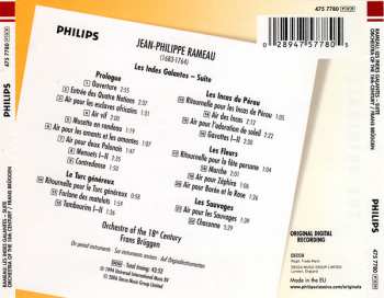 CD Jean-Philippe Rameau: Les Indes Galantes - Suite