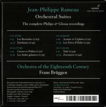 4CD Jean-Philippe Rameau: Orchestral Suites LTD