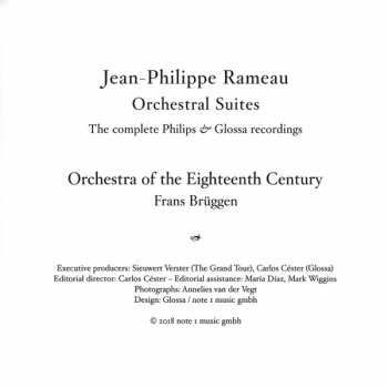 4CD Jean-Philippe Rameau: Orchestral Suites LTD