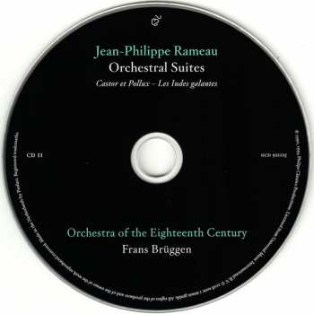 4CD Jean-Philippe Rameau: Orchestral Suites LTD