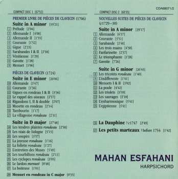 2CD Jean-Philippe Rameau: Pièces De Clavecin