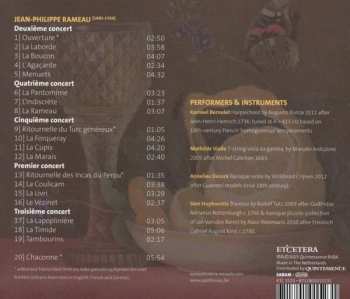 CD Jean-Philippe Rameau: Pièces De Clavecin En Concerts