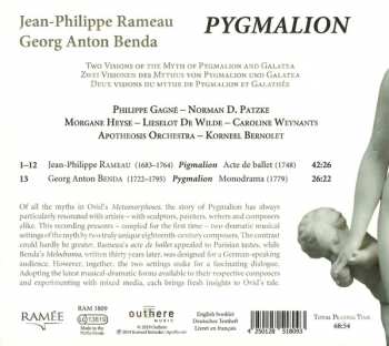 CD Jean-Philippe Rameau: Pygmalion