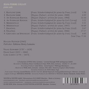 CD Franz Schubert: Spectral Visions Of Goethe