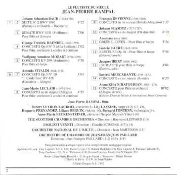CD Jean-Pierre Rampal: Le Flûtiste Du Siècle