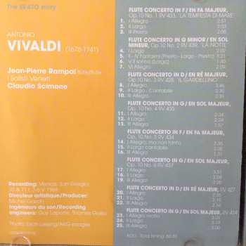 CD Jean-Pierre Rampal: Vivaldi Flute Concertos - Il Cardellino , La Notte , La Tempesta Di Mare