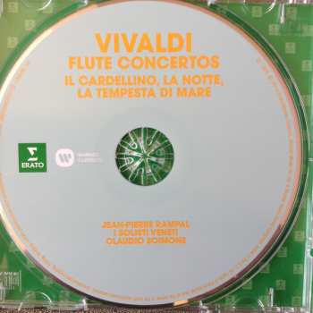 CD Jean-Pierre Rampal: Vivaldi Flute Concertos - Il Cardellino , La Notte , La Tempesta Di Mare