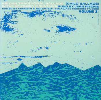CD Jean Ritchie: British Traditional Ballads In The Southern Mountains Volume 2