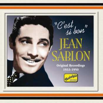 CD Jean Sablon: C'est Si Bon