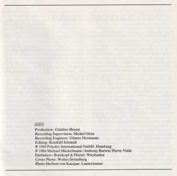 CD Berliner Philharmoniker: Finlandia • Valse Triste • Tapiola • Der Schwan Von Tuonela = The Swan Of Tuonela