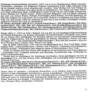 CD Göteborgs Symfoniker: Symphony Nr. 1 E Minor Op. 39 / Finlandia Op. 26:7