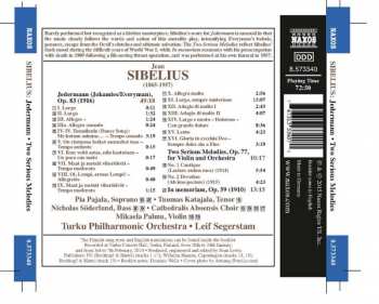 CD Jean Sibelius: Jedermann / Two Serious Melodies / In Memoriam