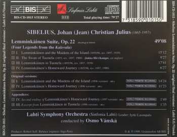 CD Jean Sibelius: Lemminkäinen Suite, Op.22