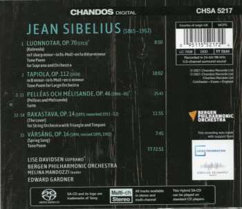 SACD Jean Sibelius: Luonnotar, Tapiola, Spring Song etc.