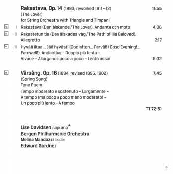 SACD Jean Sibelius: Luonnotar, Tapiola, Spring Song etc.