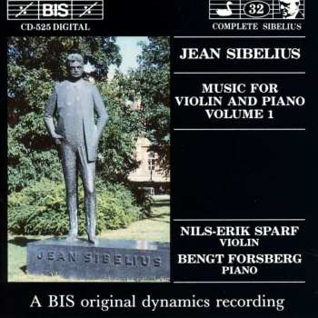 CD Jean Sibelius: Music For Violin And Piano, Volume 1